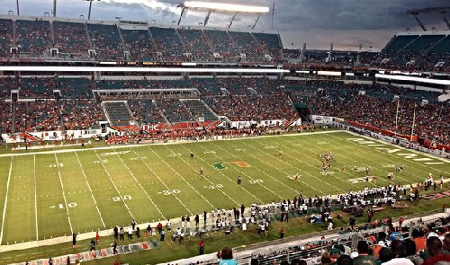 Miami Hurricanes at Sun Life Stadium