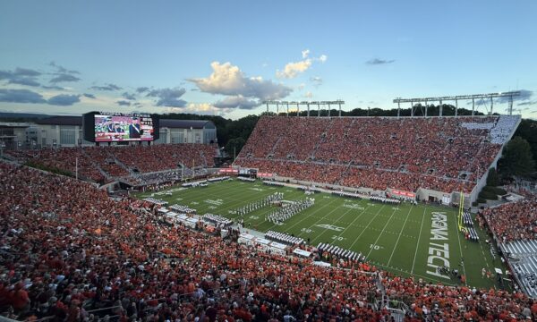 Lane Stadium, home of the Virginia Tech Hokies