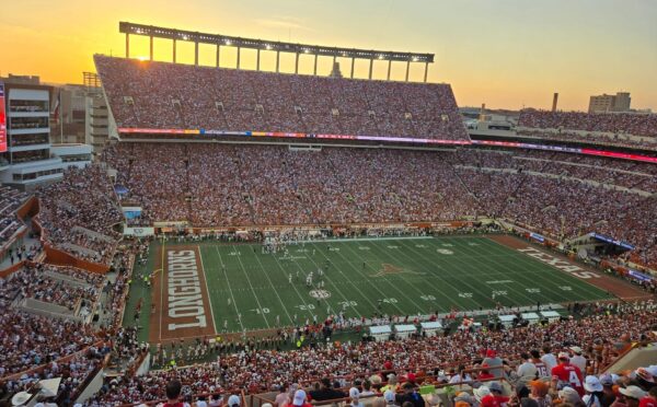 Royal Memorial Stadium, home of the Texas Longhorns