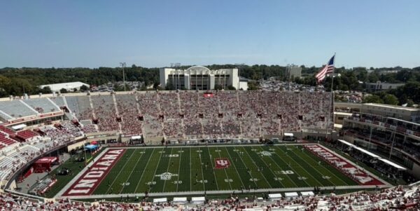 Memorial Stadium, home of the Indiana Hoosiers
