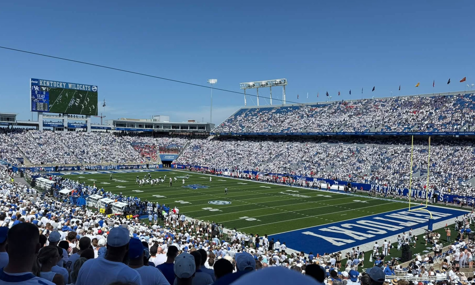 Kroger Field, home of the Kentucky Wildcats