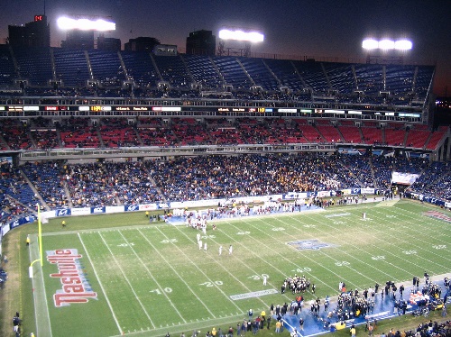 Nissan Stadium, Nashville TN - Seating Chart View