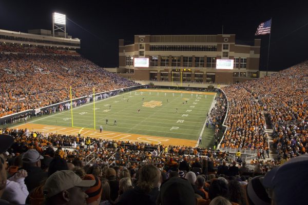 Boone Pickens Stadium, home of the Oklahoma State Cowboys