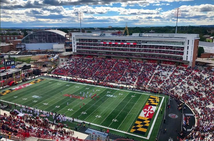 Maryland Stadium, home of the Maryland Terrapins