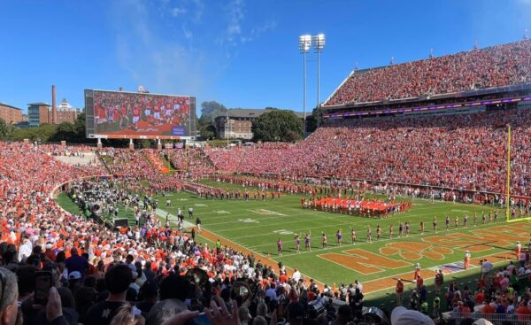 Memorial Stadium, home of the Clemson Tigers