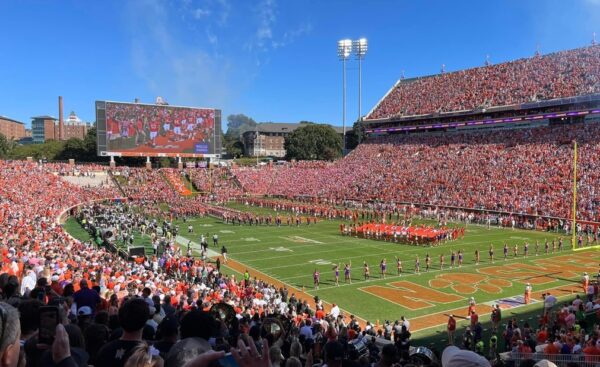 Memorial Stadium, home of the Clemson Tigers