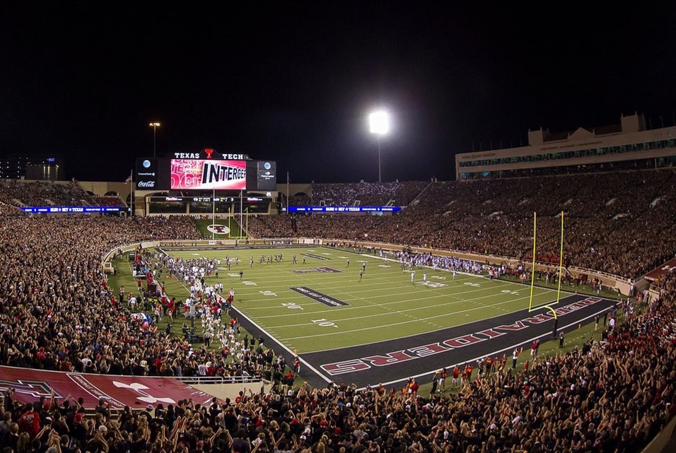 Jones AT&T Stadium, home of the Texas Tech Red Raiders