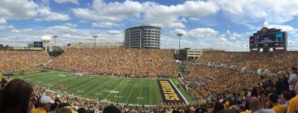 Kinnick Stadium, home of the Iowa Hawkeyes