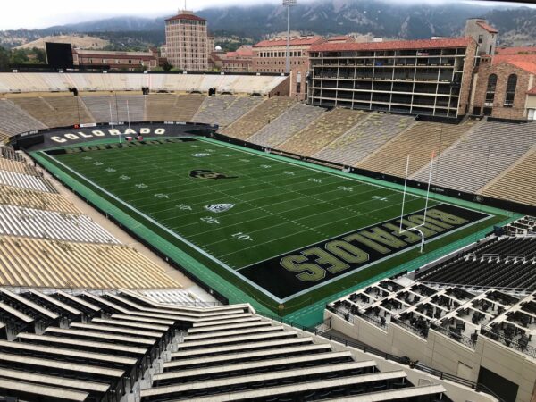 Folsom Field, home of the Colorado Buffaloes