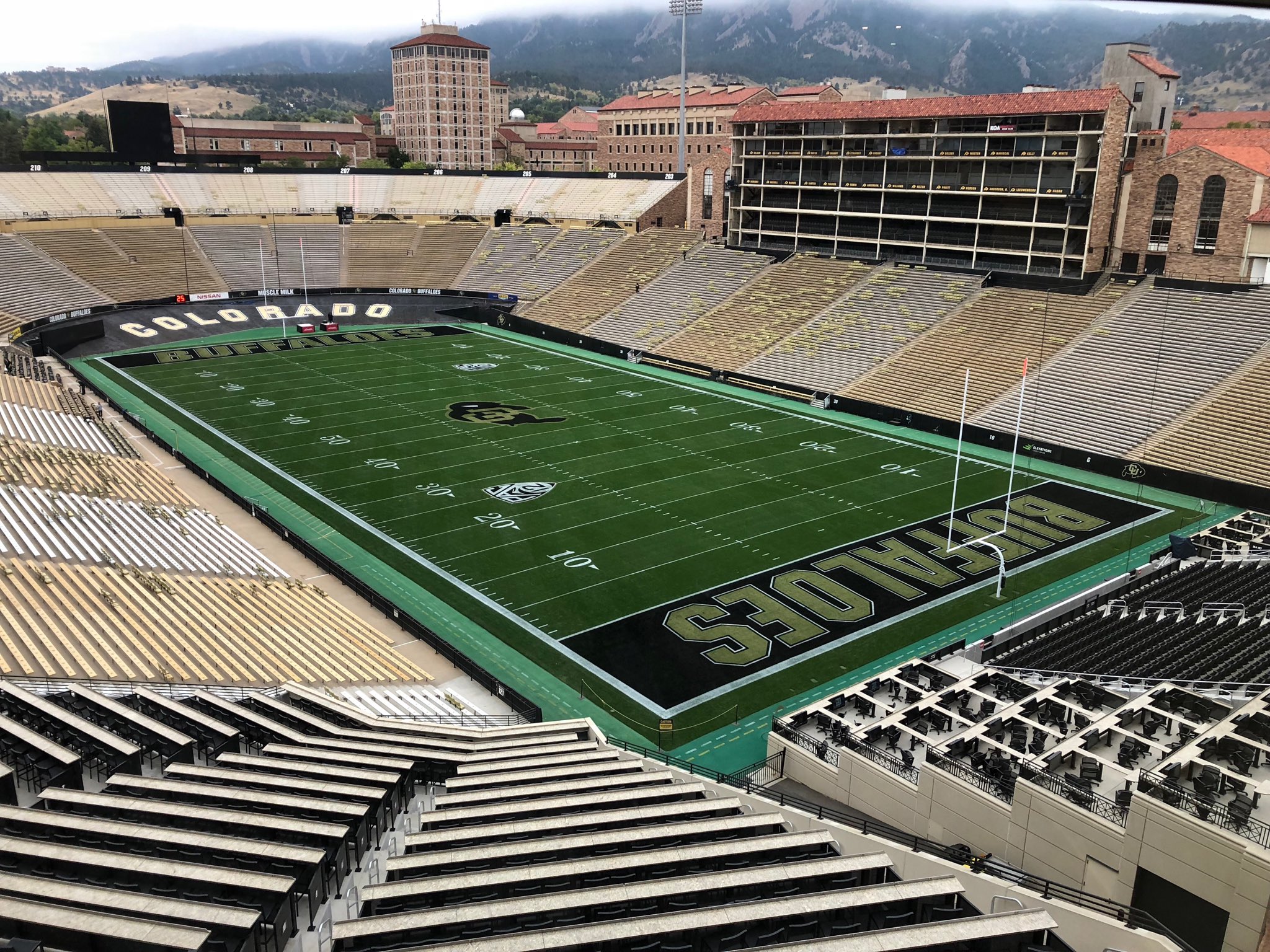 Folsom Field, home of the Colorado Buffaloes