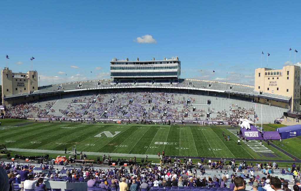 Ryan Field, home of the Northwestern Wildcats