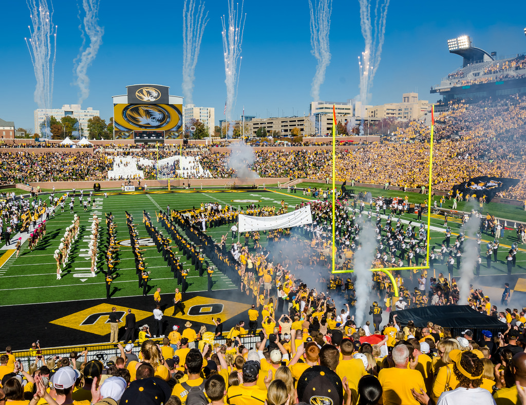 Faurot Field, home of the Missouri Tigers