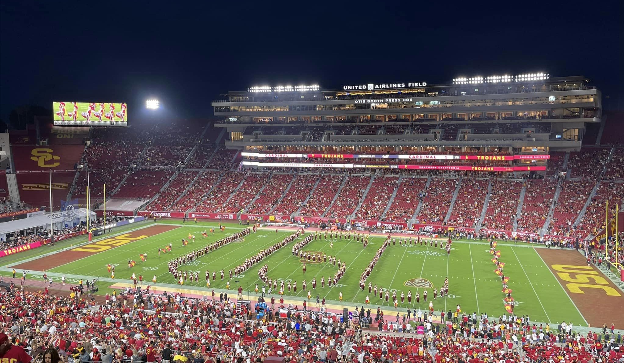 Los Angeles Coliseum, home of the USC Trojans