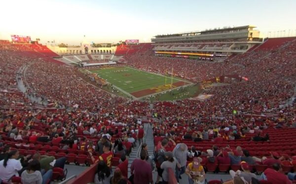 Los Angeles Coliseum, home of the USC Trojans