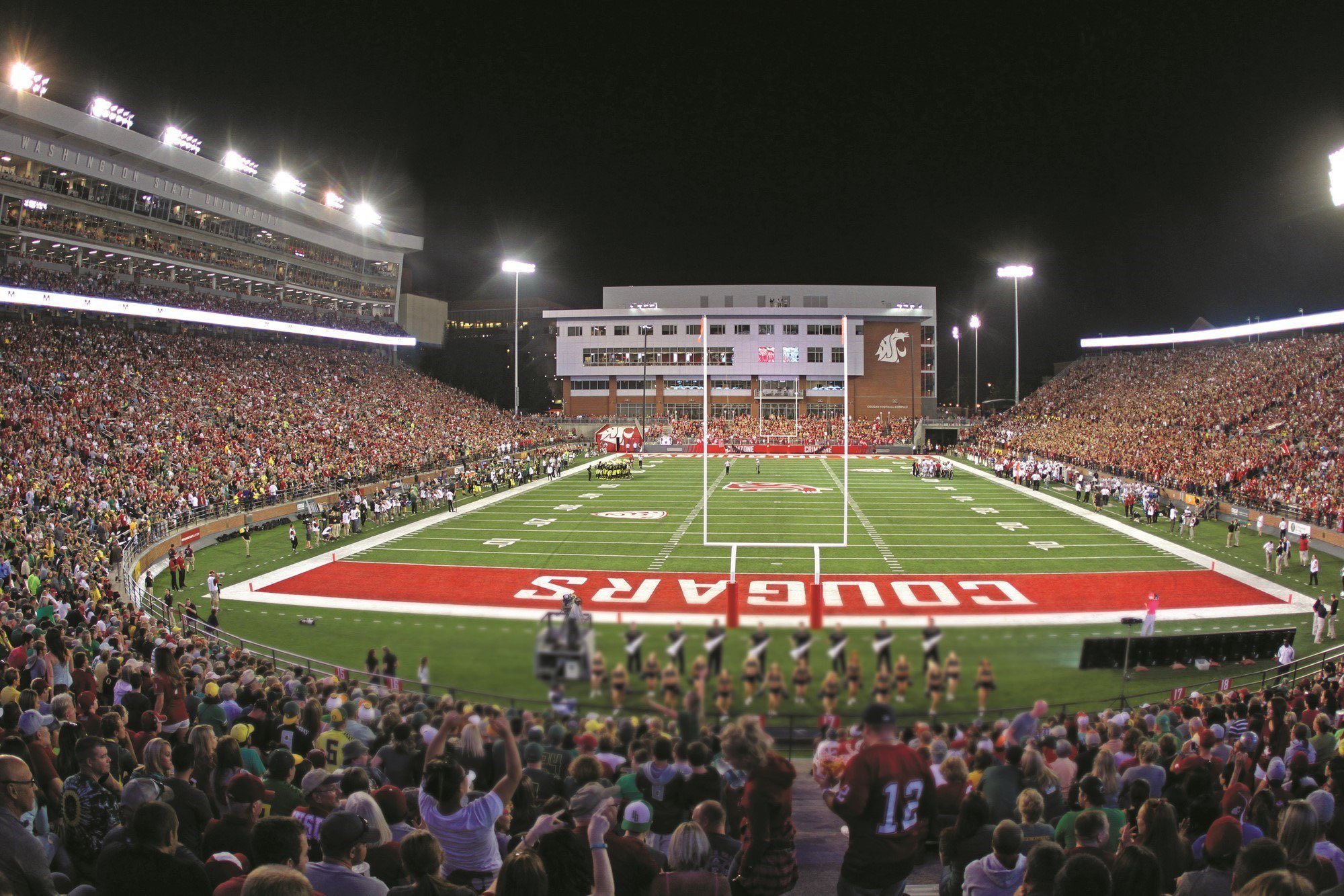 Martin Stadium, home of the Washington State Cougars