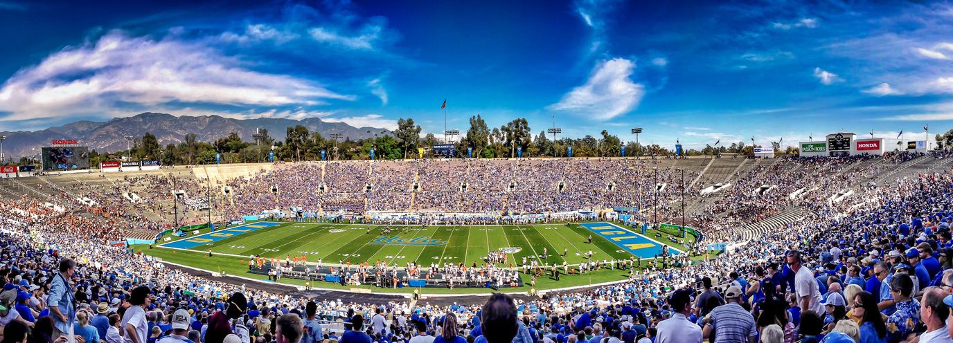 Rose Bowl Facts Figures Pictureore Of The Ucla Bruins College Football Stadium