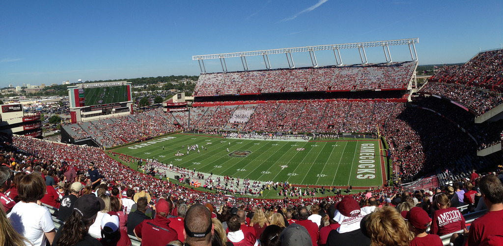 Williams Brice Stadium, home of the South Carolina Gamecocks