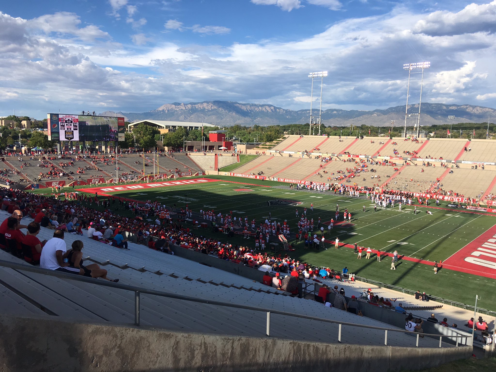 University Stadium, home of the New Mexico Lobos