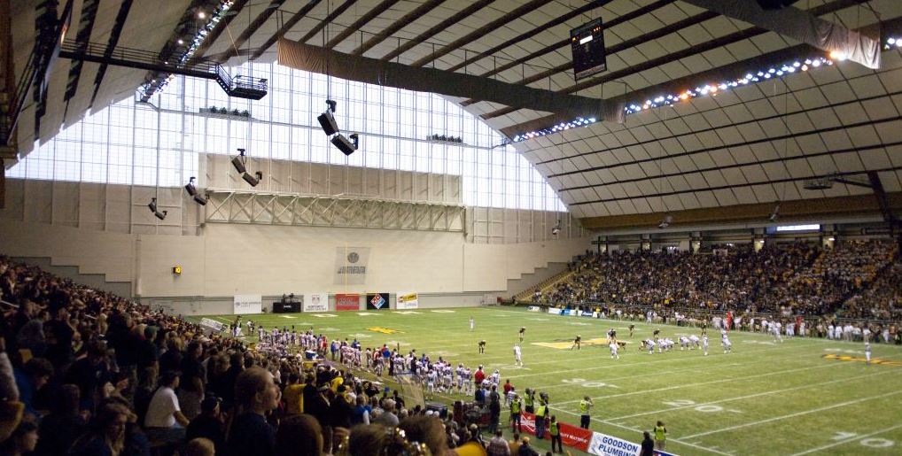 Kibbie Dome, home of the Idaho Vandals